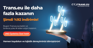 Trans.eu’dan UND üyelerine özel yüzde 92’lik dev indirim! 