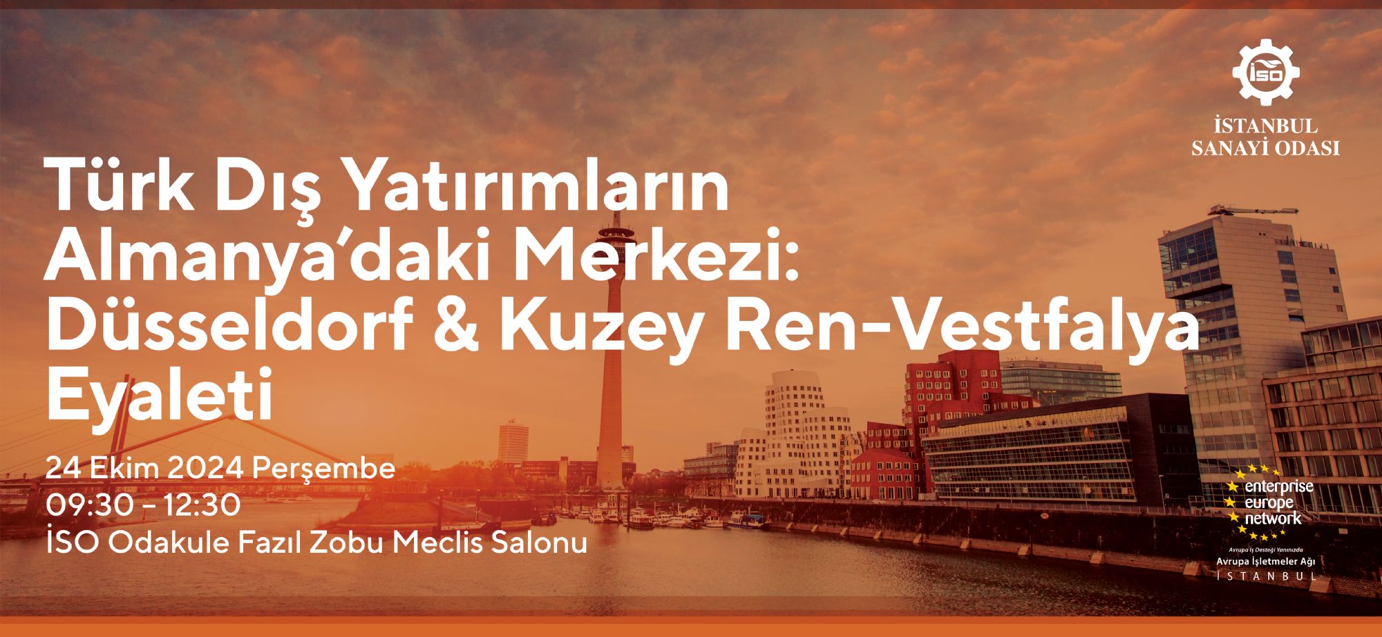 Türk Dış Yatırımların Almanya'daki Merkezi: Düsseldorf & Kuzey Ren-Vestfalya Eyaleti Hakkında