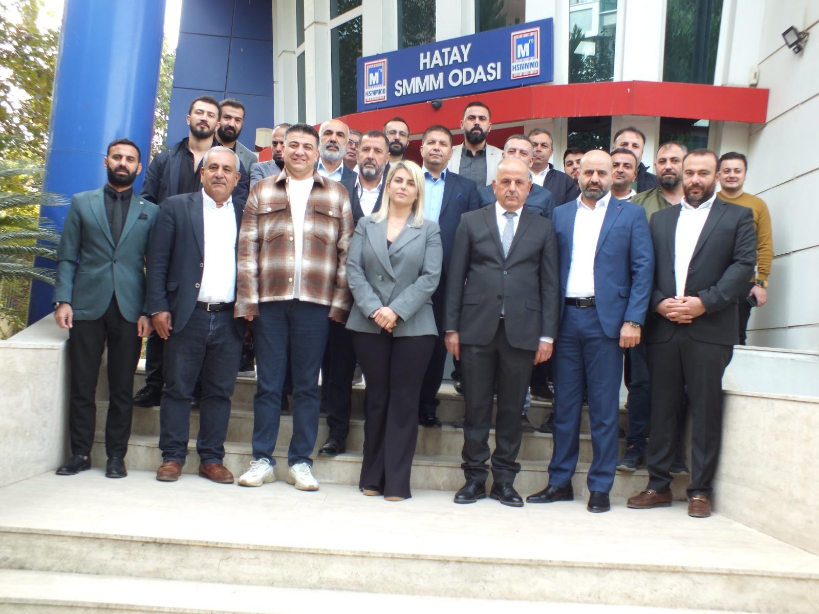 Hatay Bölge Çalışma Grubu Toplantısı Hatay SMMM Odası Toplantı Salonunda Gerçekleştirildi 