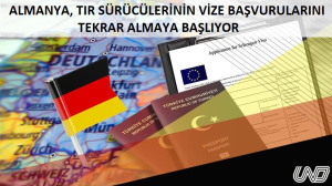 Almanya, Tır Sürücülerinin Vize Başvurularını Tekrar Almaya Başlıyor