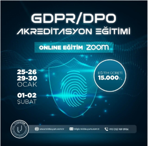 TOBBUYUM GDPR-DPO Akreditasyon Eğitimi