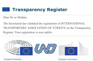 UND, Avrupa Birliği Kurumları İle Temasları İçin AB'den Resmi Akreditasyon Aldı