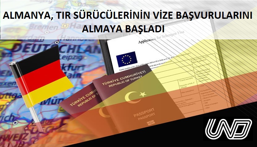 Almanya, Tır Sürücülerinin Vize Başvurularını Almaya Başladı