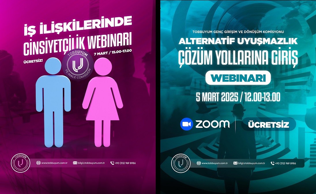 TOBBUYUM Webinarlarına Davetlisiniz